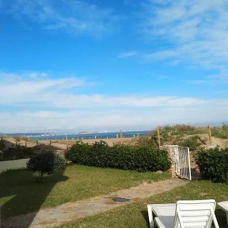 Sea Front In Platja With Terrace And Parking