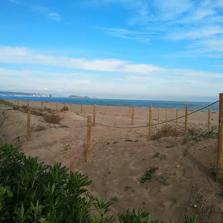 Sea Front In Platja With Terrace And Parking